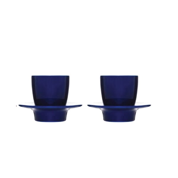 "LOOP" espresso cups blue